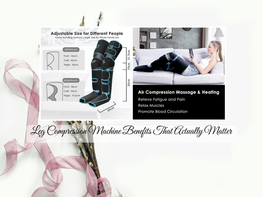 Leg Compression Machine Benefits That Actually Matter
