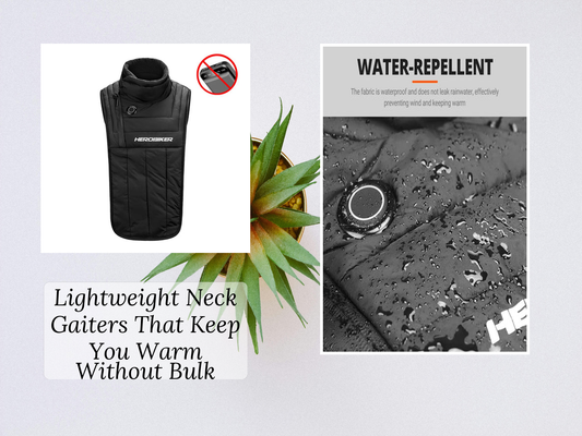 Lightweight Neck Gaiters That Keep You Warm Without Bulk