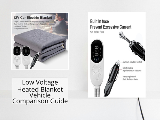Low Voltage Heated Blanket Vehicle Comparison Guide