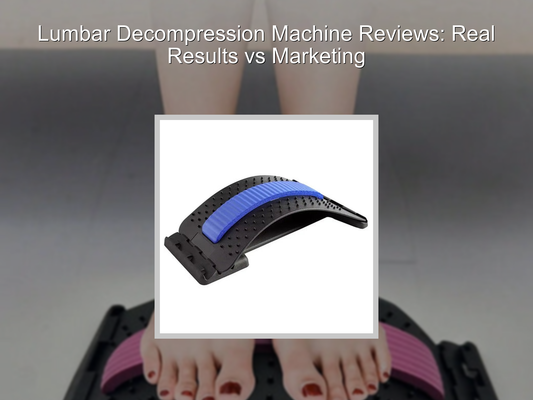 Lumbar Decompression Machine Reviews: Real Results vs Marketing