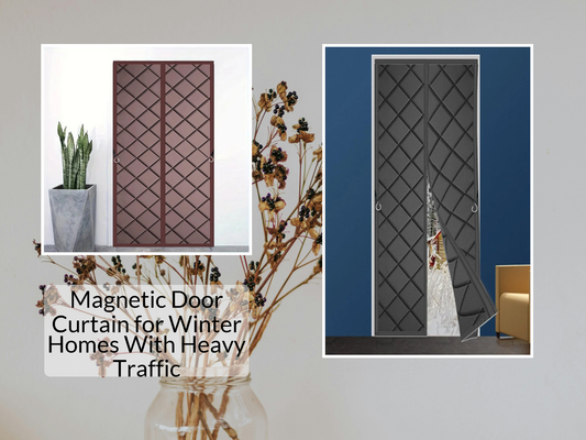 Magnetic Door Curtain for Winter Homes With Heavy Traffic