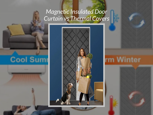 Magnetic Insulated Door Curtain vs Thermal Covers Compared