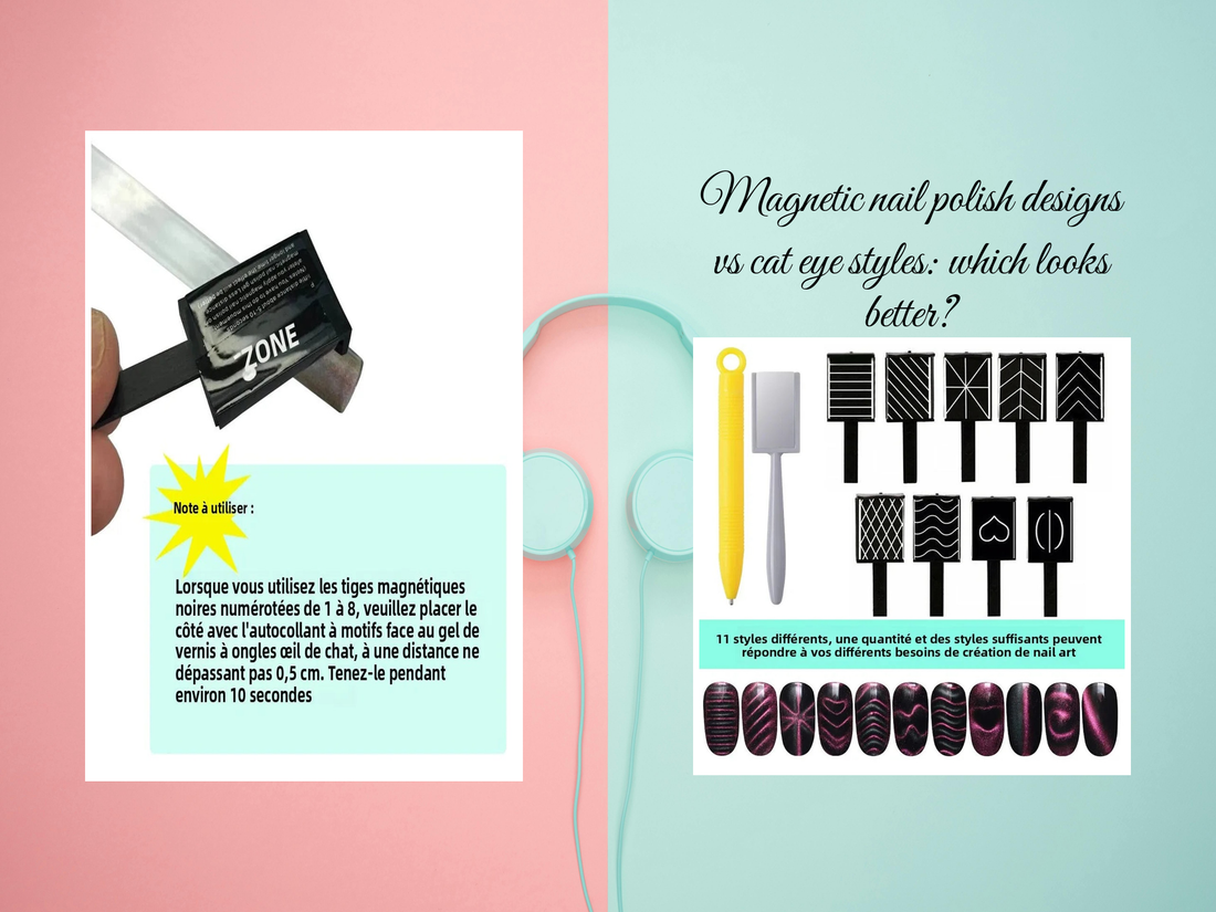 Magnetic nail polish designs vs cat eye styles: which looks better?