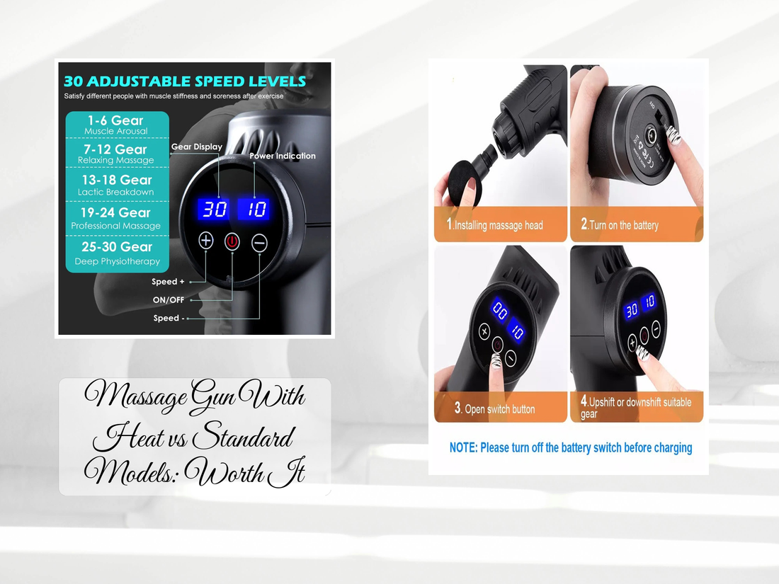 Massage Gun With Heat vs Standard Models: Worth It