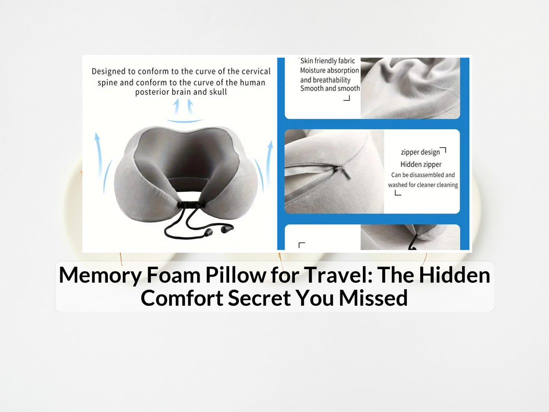 Memory Foam Pillow for Travel: The Hidden Comfort Secret You Missed