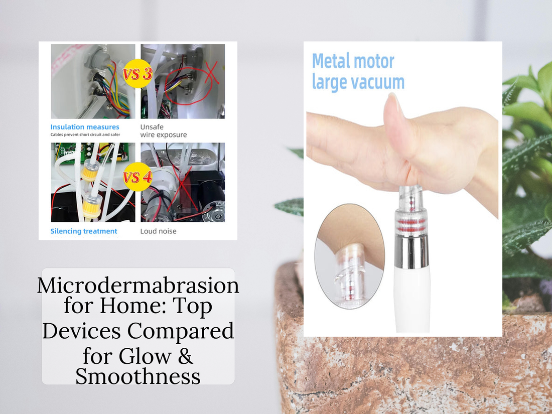 Microdermabrasion for Home: Top Devices Compared for Glow & Smoothness