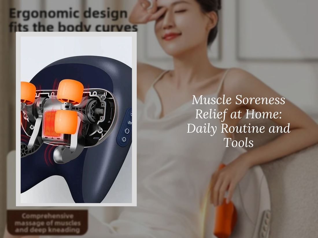 Muscle Soreness Relief at Home: Daily Routine and Tools