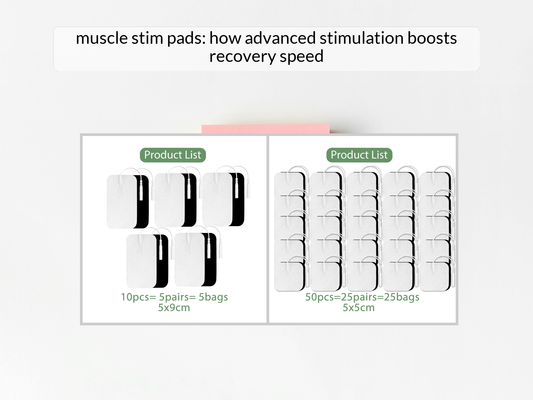 muscle stim pads: how advanced stimulation boosts recovery speed
