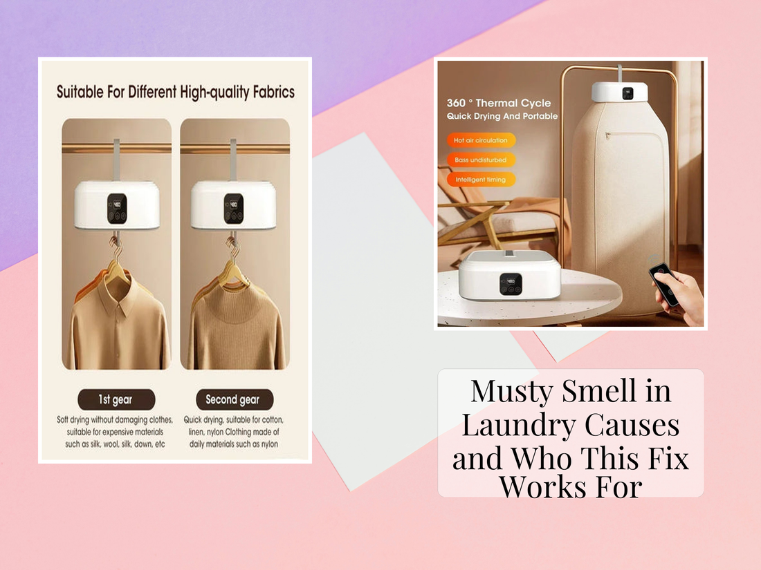 Musty Smell in Laundry Causes and Who This Fix Works For