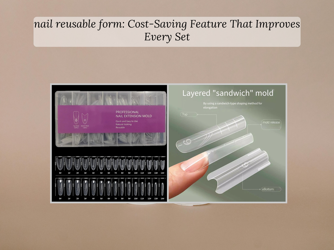 nail reusable form: Cost-Saving Feature That Improves Every Set