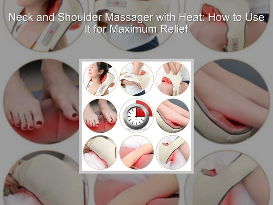 Neck and Shoulder Massager with Heat: How to Use It for Maximum Relief