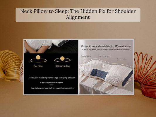 Neck Pillow to Sleep: The Hidden Fix for Shoulder Alignment