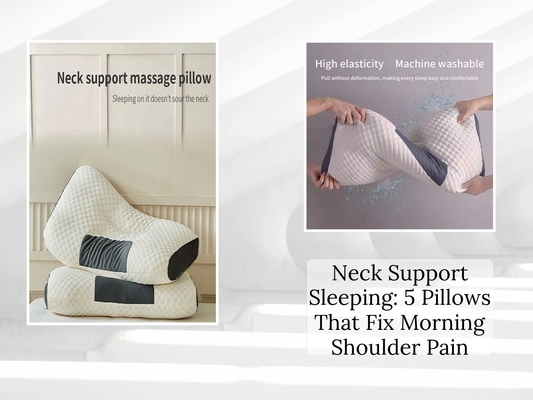 Neck Support Sleeping: 5 Pillows That Fix Morning Shoulder Pain