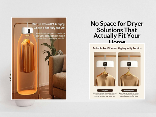 No Space for Dryer Solutions That Actually Fit Your Home