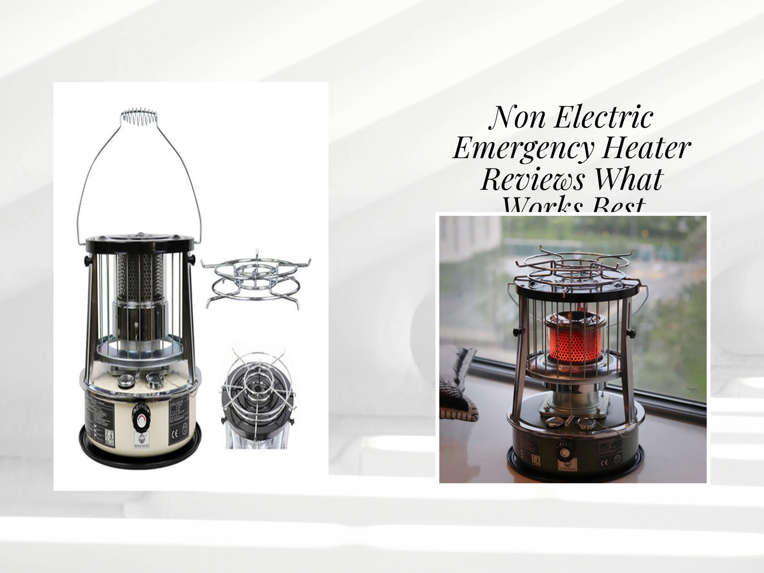 Non Electric Emergency Heater Reviews What Works Best - KentDO™ Healthy ...