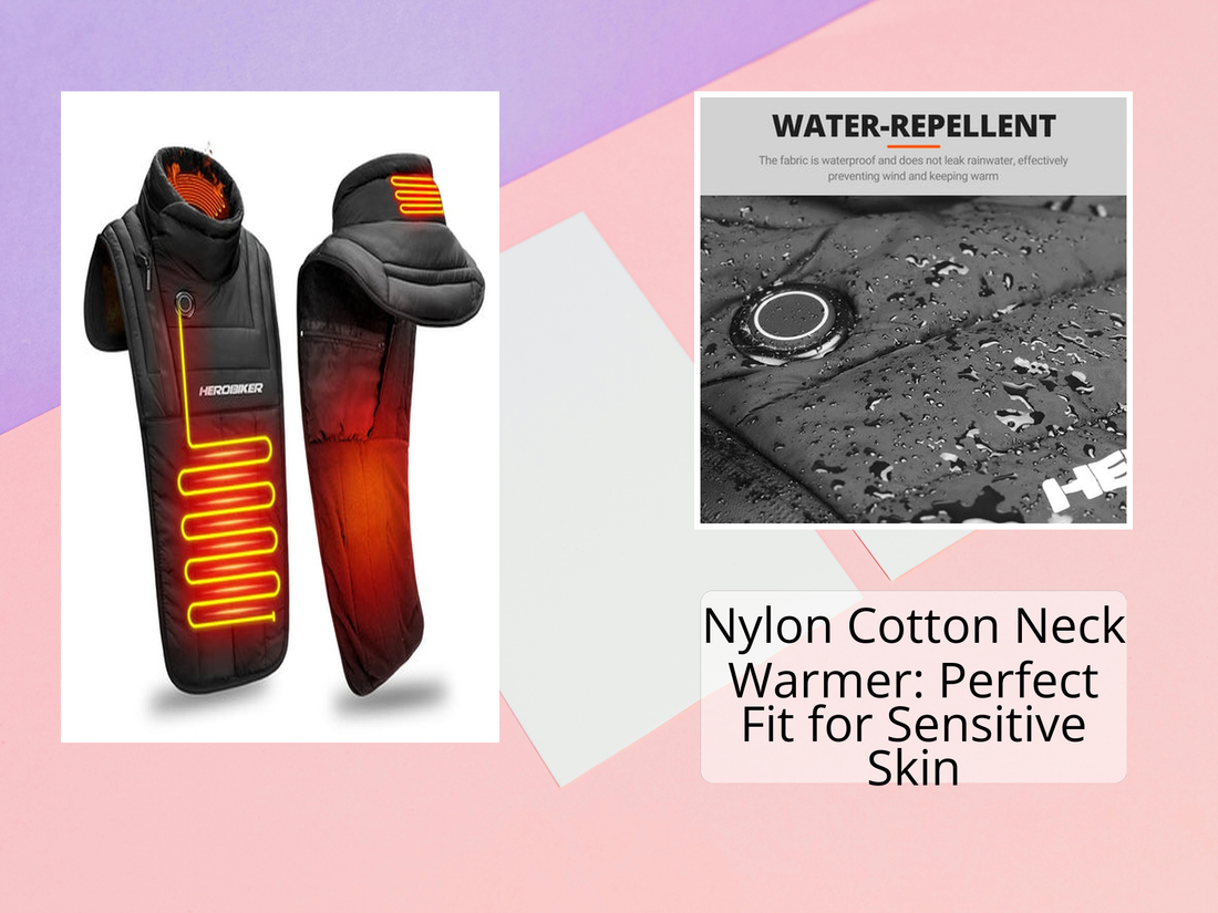 Nylon Cotton Neck Warmer: Perfect Fit for Sensitive Skin