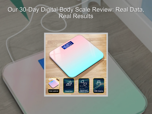 Our 30-Day Digital Body Scale Review: Real Data, Real Results