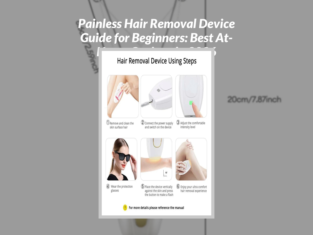 Painless Hair Removal Device Guide for Beginners: Best At-Home Options in 2026