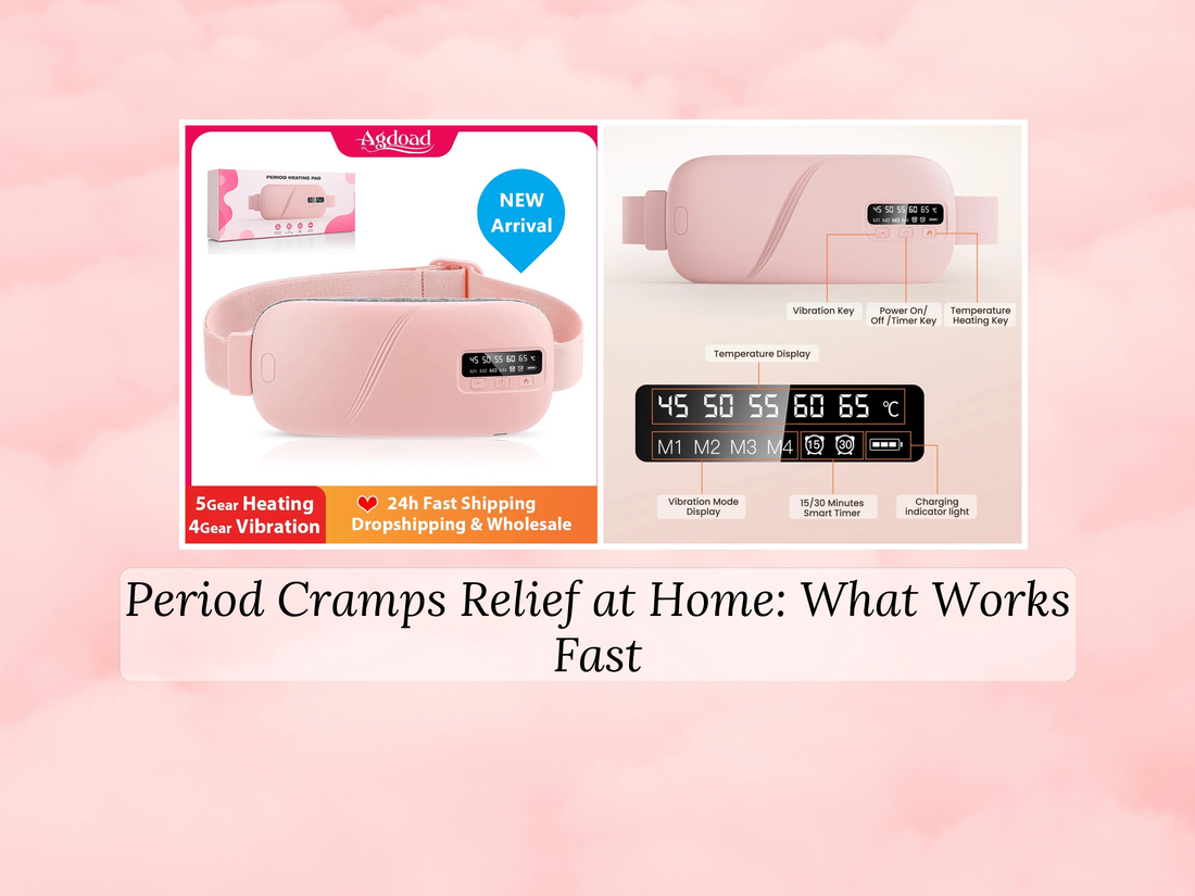 Period Cramps Relief at Home: What Works Fast