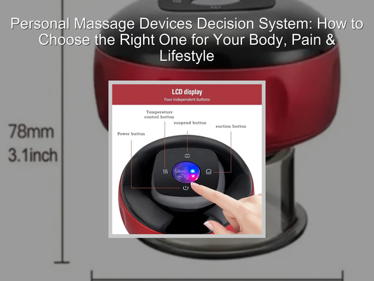 Personal Massage Devices Decision System: How to Choose the Right One for Your Body, Pain & Lifestyle