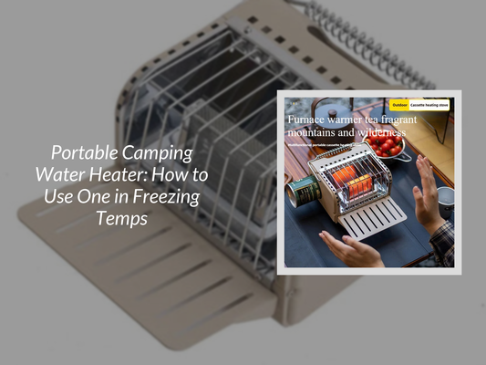 Portable Camping Water Heater: How to Use One in Freezing Temps