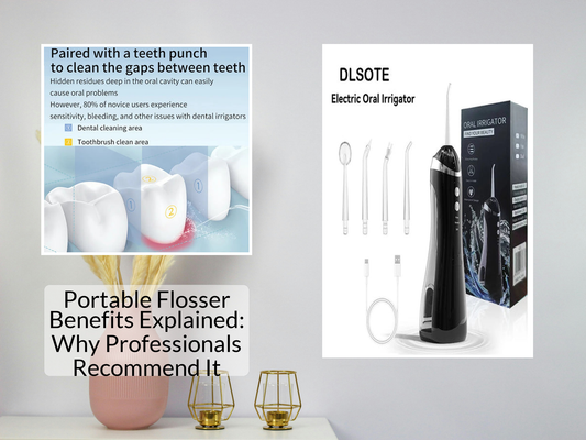 Portable Flosser Benefits Explained: Why Professionals Recommend It