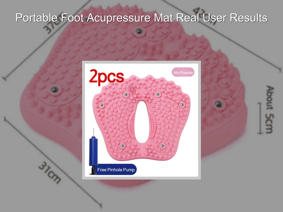 Portable Foot Acupressure Mat Real User Results