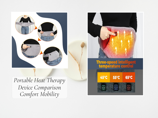 Portable Heat Therapy Device Comparison Comfort Mobility