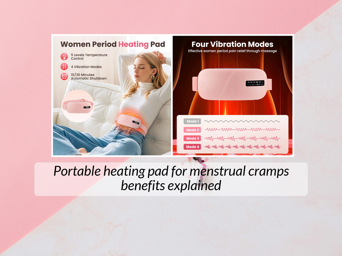 Portable heating pad for menstrual cramps benefits explained