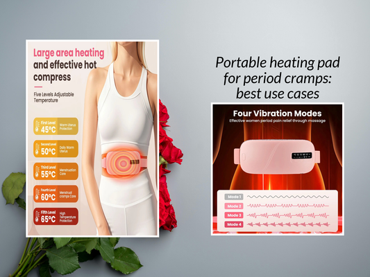 Portable heating pad for period cramps: best use cases