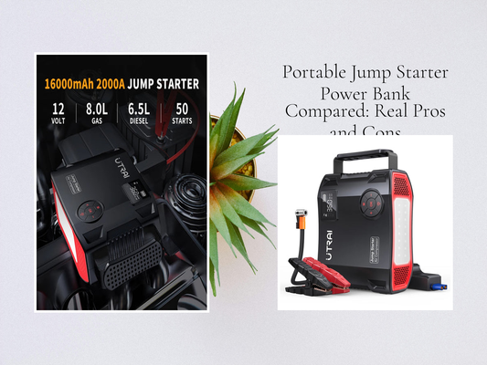 Portable Jump Starter Power Bank Compared: Real Pros and Cons