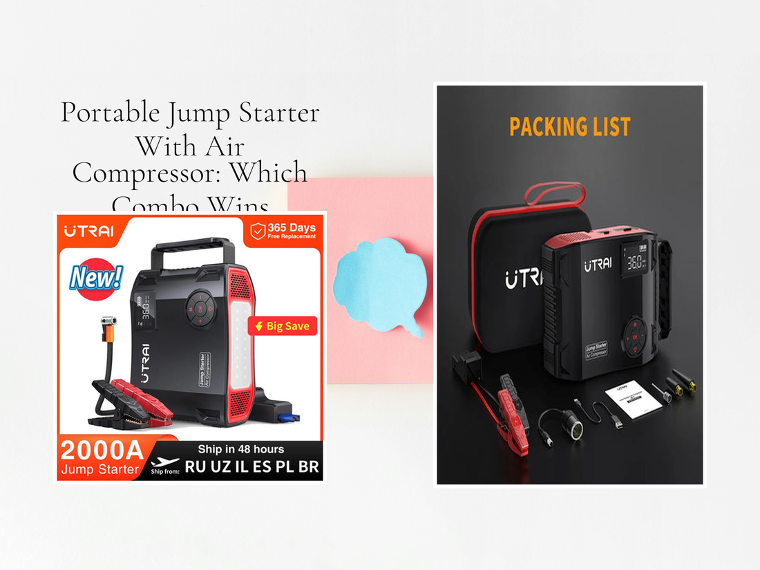 Portable Jump Starter With Air Compressor: Which Combo Wins
