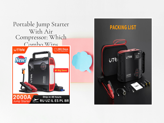 Portable Jump Starter With Air Compressor: Which Combo Wins