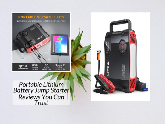 Portable Lithium Battery Jump Starter Reviews You Can Trust
