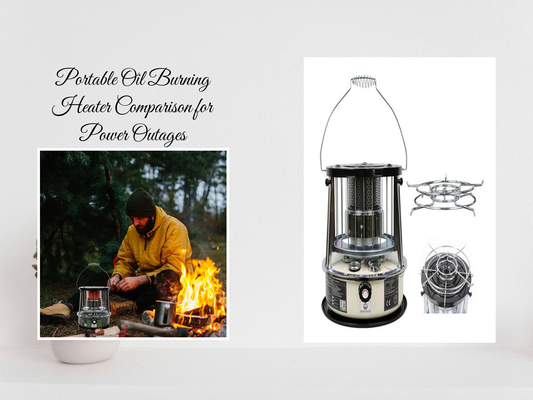 Portable Oil Burning Heater Comparison for Power Outages