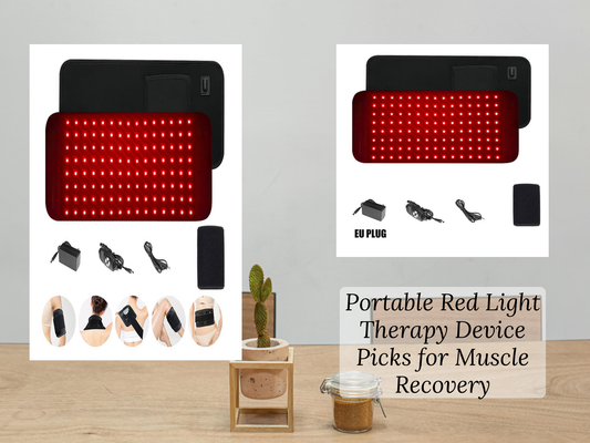 Portable Red Light Therapy Device Picks for Muscle Recovery