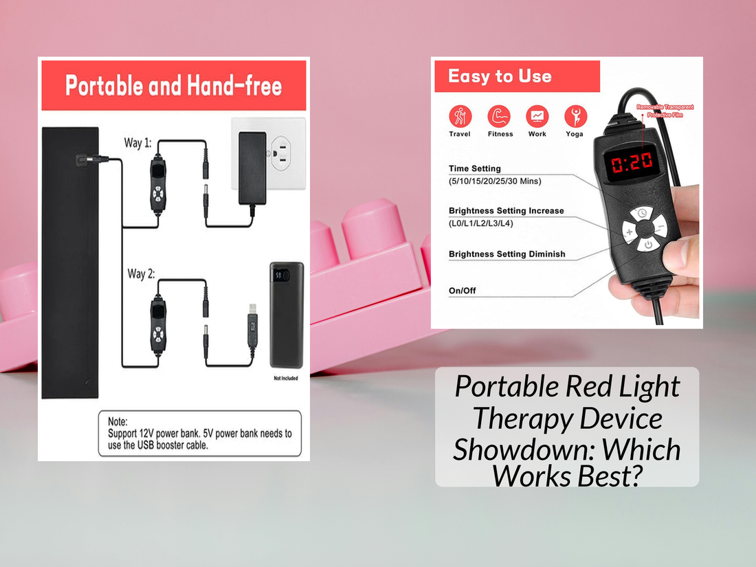 Portable Red Light Therapy Device Showdown: Which Works Best?