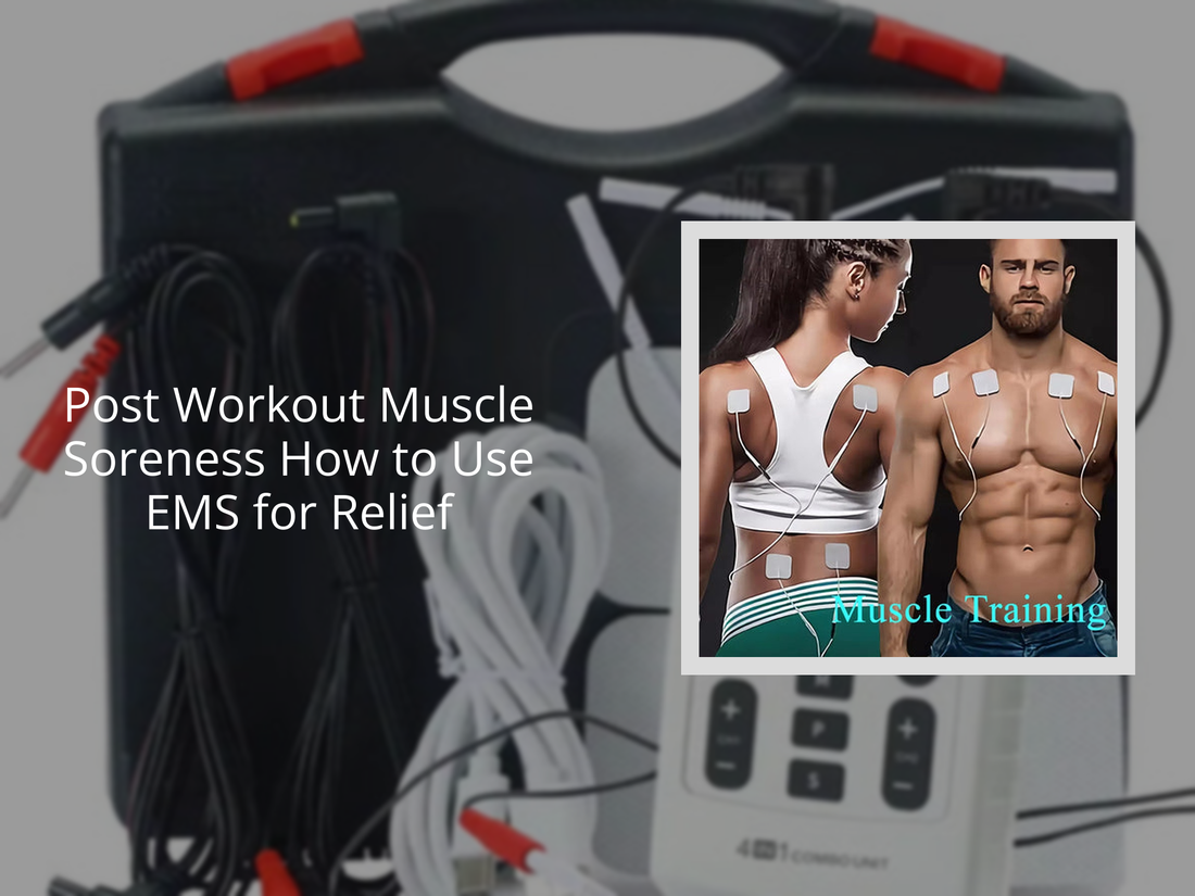 Post Workout Muscle Soreness How to Use EMS for Relief