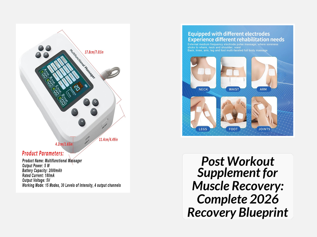 Post Workout Supplement for Muscle Recovery: Complete 2026 Recovery Blueprint