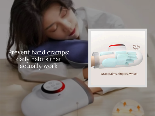 Prevent hand cramps: daily habits that actually work