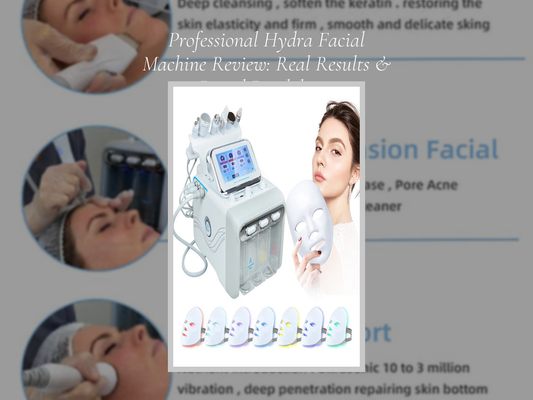 Professional Hydra Facial Machine Review: Real Results & Brand Breakdown