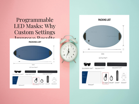 Programmable LED Masks: Why Custom Settings Improve Results