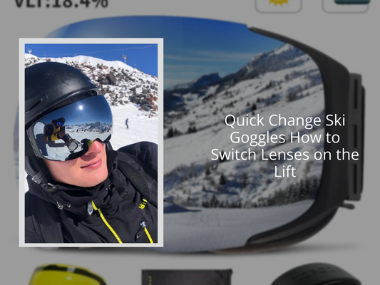 Quick Change Ski Goggles How to Switch Lenses on the Lift