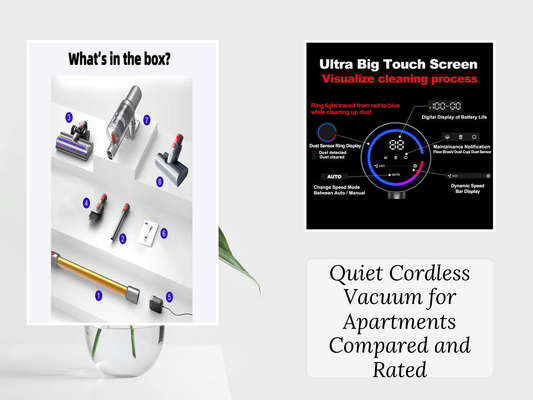 Quiet Cordless Vacuum for Apartments Compared and Rated