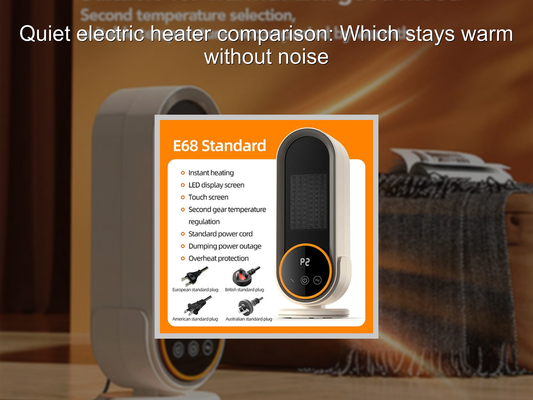 Quiet electric heater comparison: Which stays warm without noise