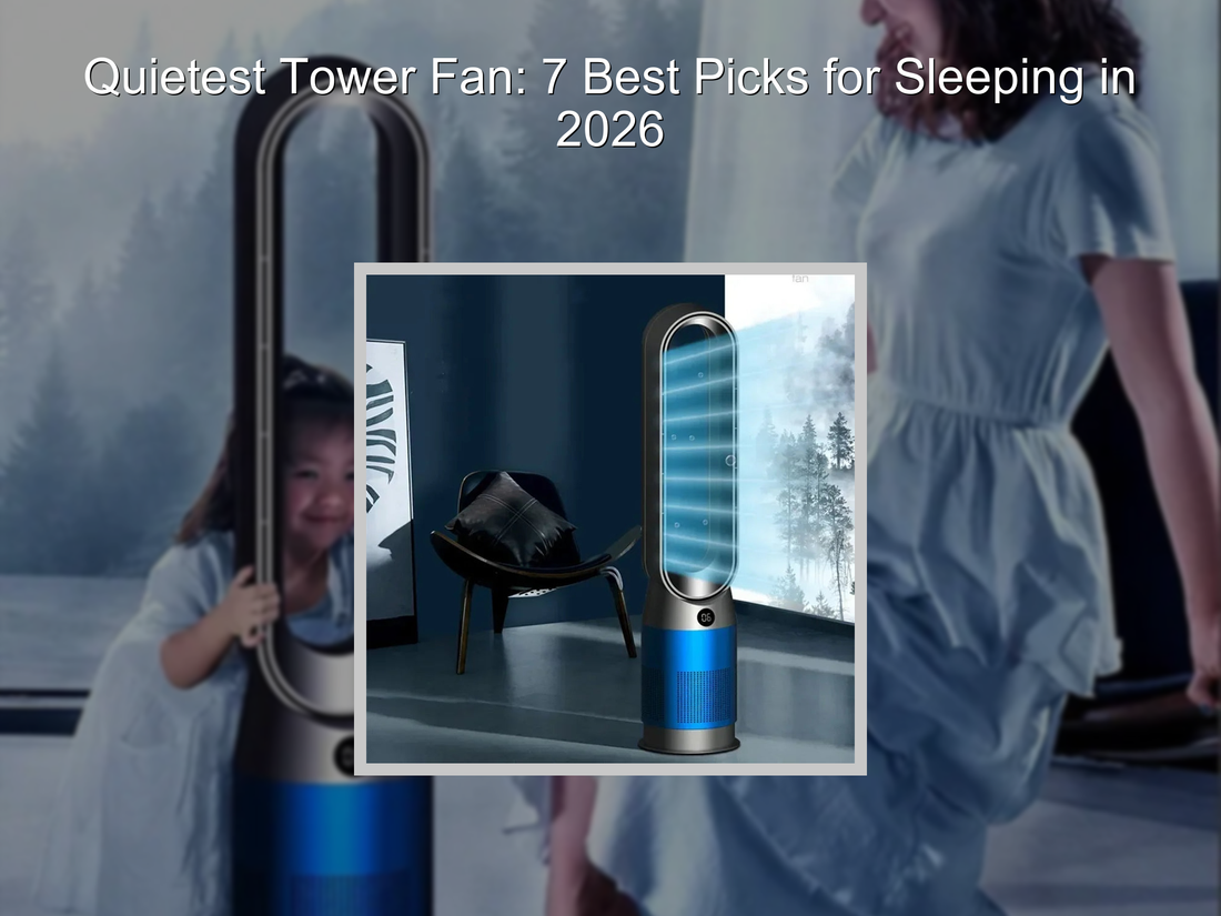 Quietest Tower Fan: 7 Best Picks for Sleeping in 2026
