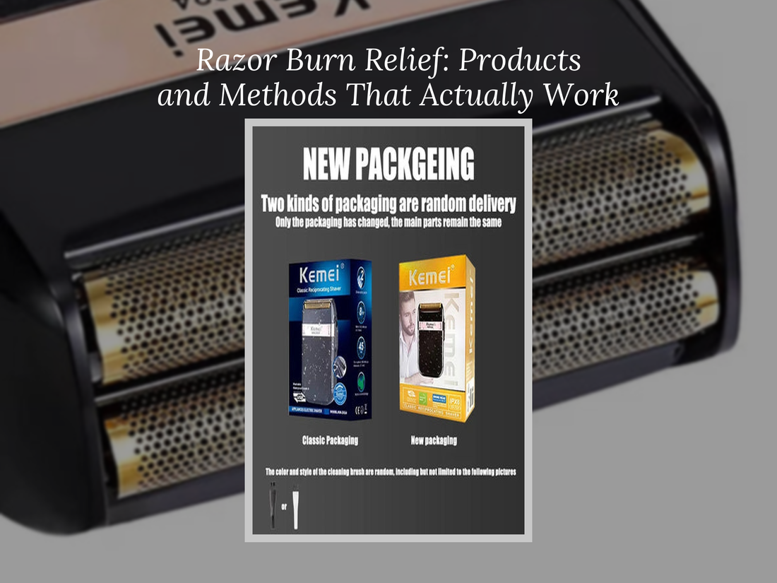 Razor Burn Relief: Products and Methods That Actually Work
