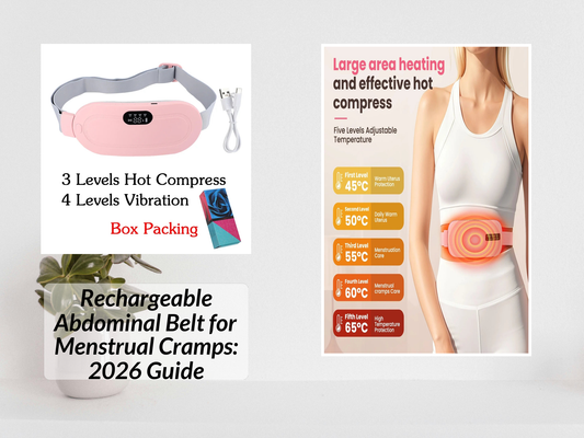 Rechargeable Abdominal Belt for Menstrual Cramps: 2026 Guide