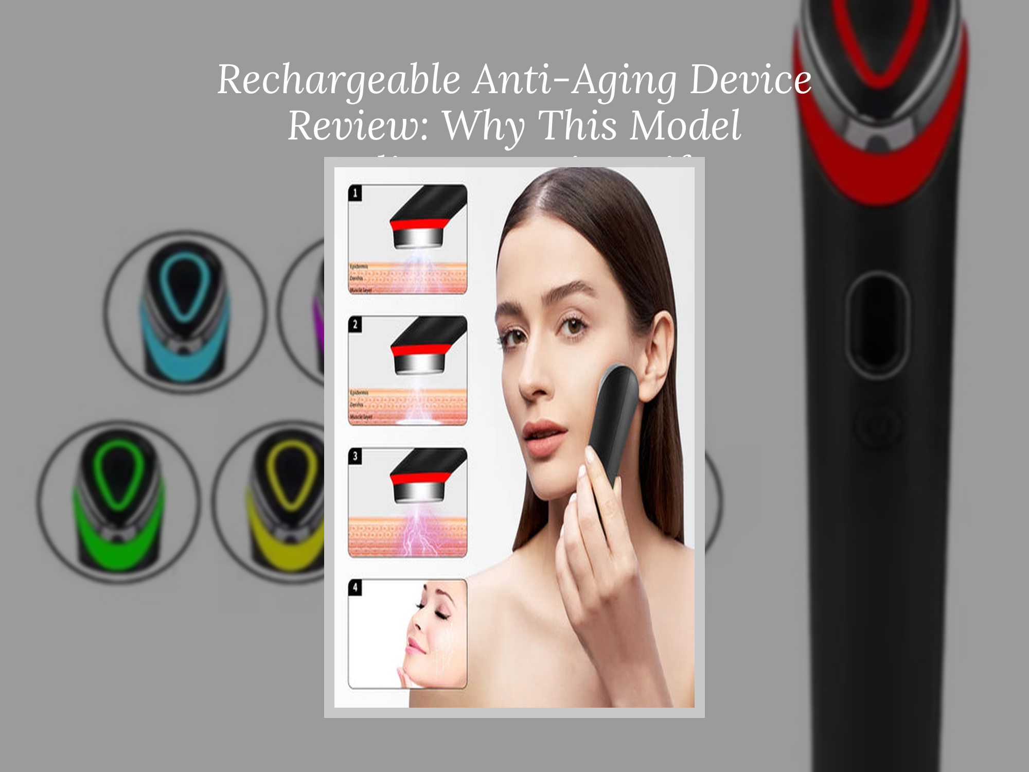 Rechargeable Anti-Aging Device Review: Why This Model Delivers Lasting ...