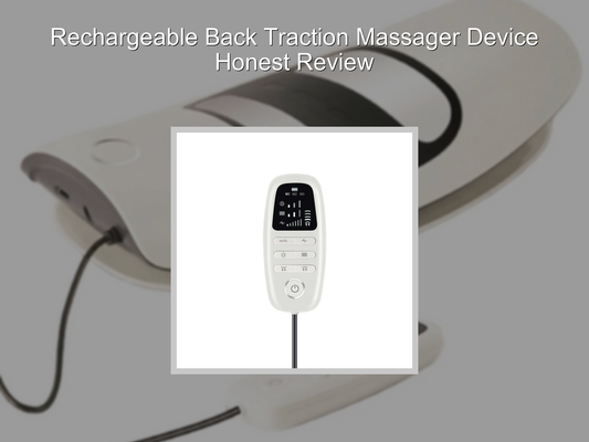 Rechargeable Back Traction Massager Device Honest Review